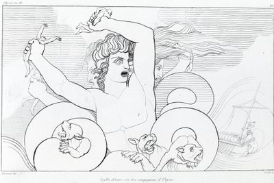 Episode of Charybdis and Scylla: six of Ulysses
