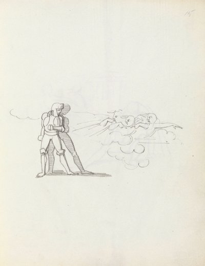 John Philip Kemble as Hamlet by John Flaxman