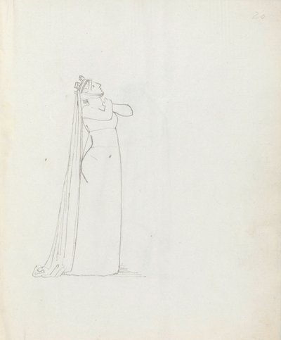 Mrs Siddons as Constance by John Flaxman