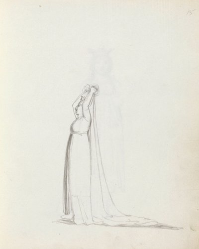 Mrs Siddons as Constance by John Flaxman