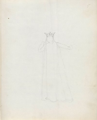 Mrs Siddons as Constance by John Flaxman
