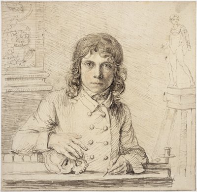 Self-Portrait at the Age of 24 by John Flaxman