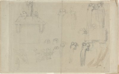Sheet of Studies by John Flaxman
