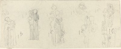 Sheet of Studies by John Flaxman