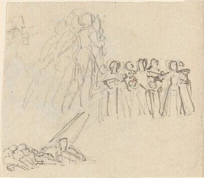 Sheet of Studies by John Flaxman