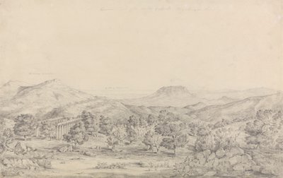 General View of the Temple of Apollo Epicurius at Bassai, Phigalea by John Foster