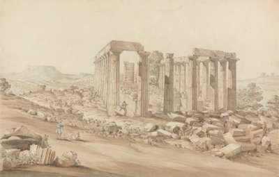 The Temple of Apollo Epicurius at Bassai, Phigalea by John Foster