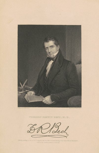 Theodric Romeyn Beck, M.D. by John Francis Eugene Prud