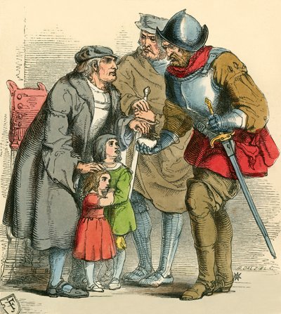 The Children Taken Away by the Ruffians by John Franklin