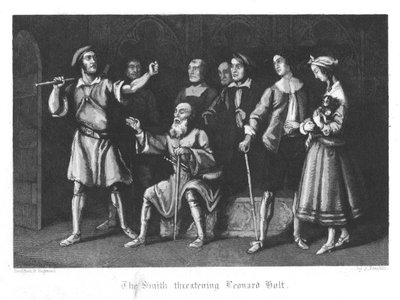 Illustration for The Plague of London (1665) for William Harrison Ainsworth Old Saint Paul
