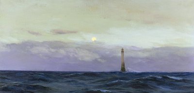 Wolf Rock Lighthouse, a Rocky Island off the Coast of Cornwall, by John Fraser by John Fraser