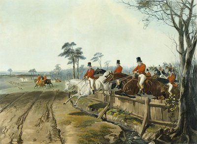 Full Cry (engraved by Huffman and Mackrill) by John Frederick Herring Snr
