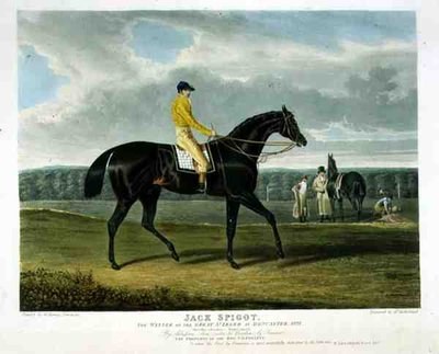 Jack Spigot, Winner of the Great St. Leger at Doncaster by John Frederick Herring Snr