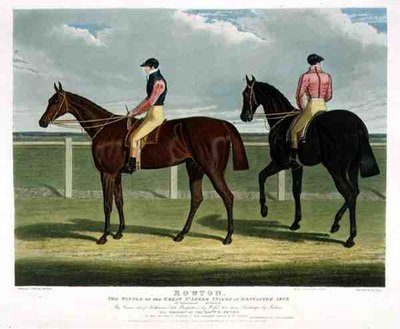 Rowton, the Winner of the Great St. Leger Stakes at Doncaster by John Frederick Herring Snr
