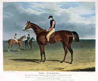 The Colonel, the Winner of the Great St. Leger Stakes at Doncaster by John Frederick Herring Snr
