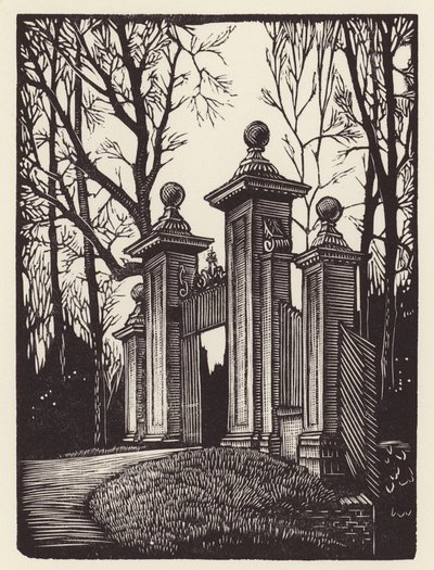 Cambridge: Clare Gates by John Frederick Greenwood