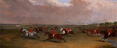 A Hunt in Full Cry by John Frederick Herring Senior