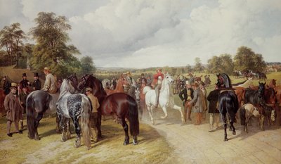 English Horse Fair on Southborough Common by John Frederick Herring Senior
