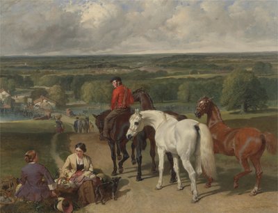 Exercising the Royal Horses by John Frederick Herring Senior