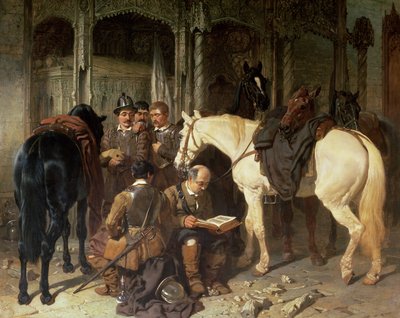 Roundheads at an Arundel Church by John Frederick Herring Senior