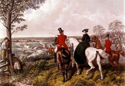 The Depart for the Fox Hunt by John Frederick Herring Senior