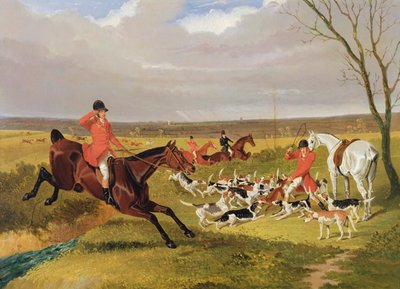 The Suffolk Hunt - The Death by John Frederick Herring Senior