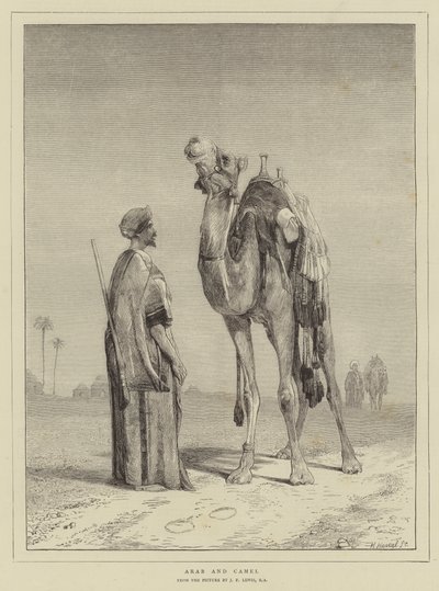 Arab and Camel by John Frederick Lewis