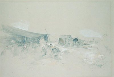 The Desert of Mount Sinai by John Frederick Lewis