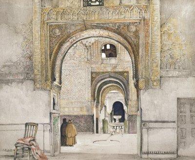 The Hall of the Two Sisters, from 