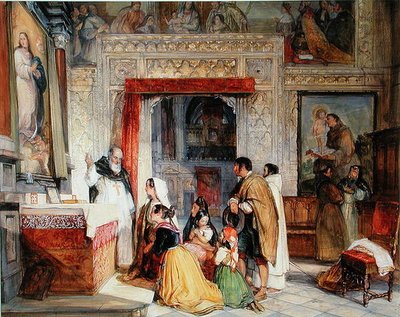 The Sacristy of Toledo Cathedral by John Frederick Lewis