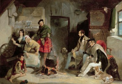 Highland Interior, after Sir Edwin Landseer by John Frederick Pasmore
