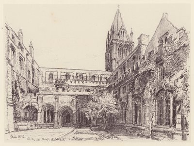 Christ Church Cloisters by John Fulleylove