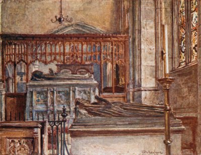 Crosby Monuments in the Church of Great St. Helen
