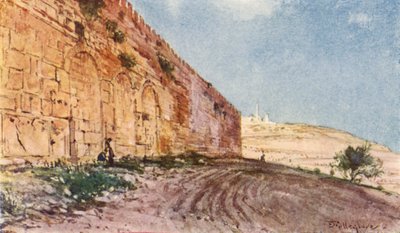 Jerusalem, The Triple Gate of the Temple Area by John Fulleylove