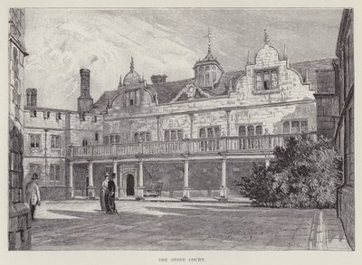 Knole House, The Stone Court by John Fulleylove
