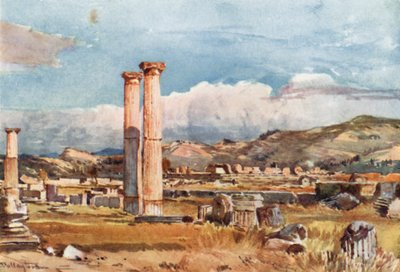 Olympia. The Palaestra and Remains of the Temple of Zeus by John Fulleylove
