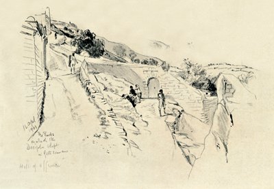 On the Mount of Olives, Where The Disciples Slept During the Agony in the Garden by John Fulleylove