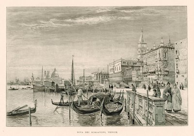 Riva dei Schiavoni, Venice by John Fulleylove