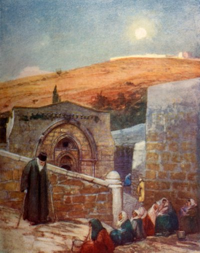 The Chapel of the Tomb of the Virgin at the Foot of the Mount of Olives by John Fulleylove