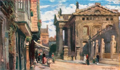 The Clarendon Building, looking East by John Fulleylove