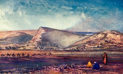 The Hills Round Nazareth from the Plain of Esdraelon, 1902 by John Fulleylove