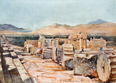 The Propylaea from the Northern Edge of the Platform of the Parthenon by John Fulleylove