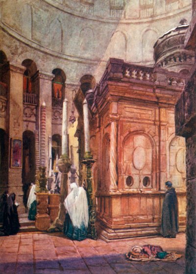 The Rotunda and Chapel of the Holy Sepulchre, 1902 by John Fulleylove