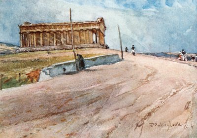 The Temple of Theseus from the North-West by John Fulleylove
