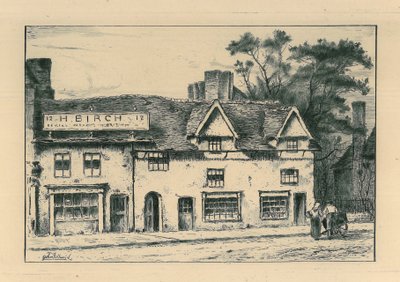 Old Houses, North Street, Wolverhampton, from 
