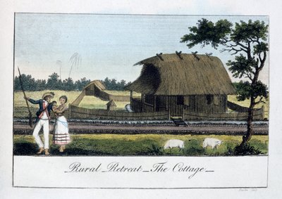 Rural Retreat, The Cottage, 1813 by John Gabriel Stedman