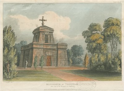 Trentham - The Mausoleum by John Gendall