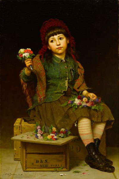 Buy a Posy by John George Brown