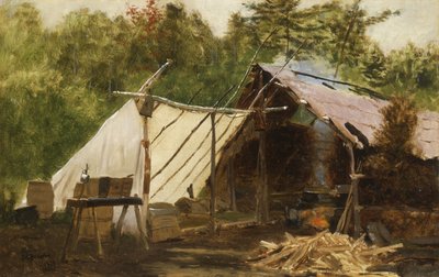 Camp in the Main Wood by John George Brown