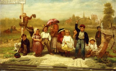Look Out for the Engine While the Bell Rings by John George Brown